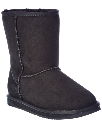 Australia Luxe Collective Cosy Short Suede Boot In Black