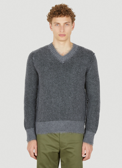 Craig Green Brushed Sweater In Grey
