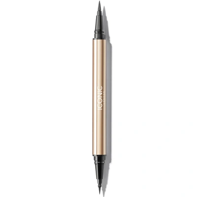 Iconic London Enrich And Elevate Eyeliner - Black 2 X 0.4ml