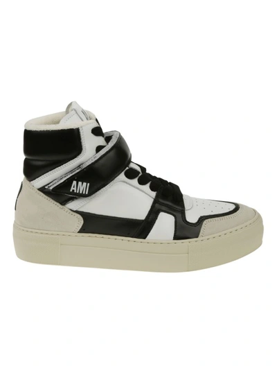 Ami Alexandre Mattiussi High-top Adc Sneakers In Neutrals