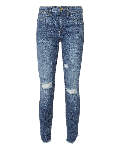 Frame Le High Skinny Crop Jeans