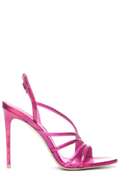 Le Silla Scarlet Strappy Sandals In Pink