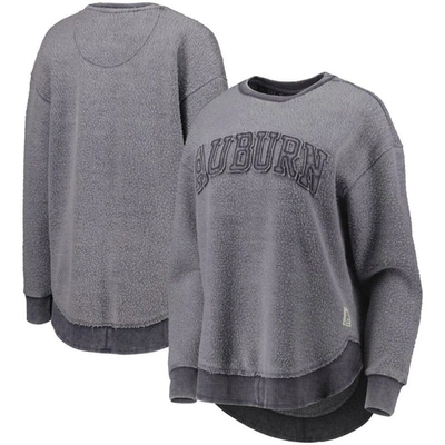 Pressbox Navy Auburn Tigers Ponchoville Pullover Sweatshirt