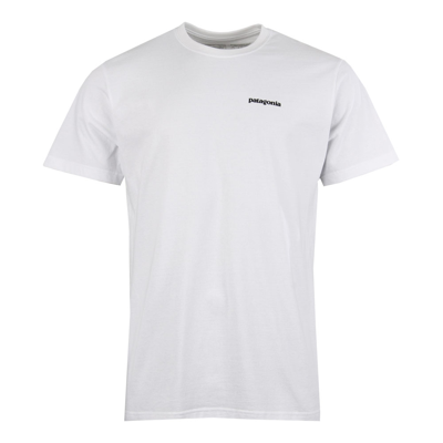 Patagonia T-shirt P-6 Logo In White