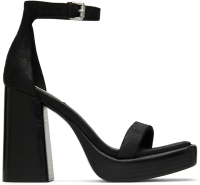 Rag & Bone Matrix Ankle Strap Sandal In Black