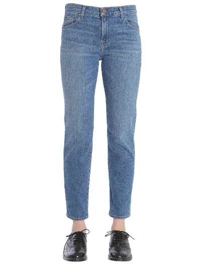 Frame "le Boy" Jeans In Denim