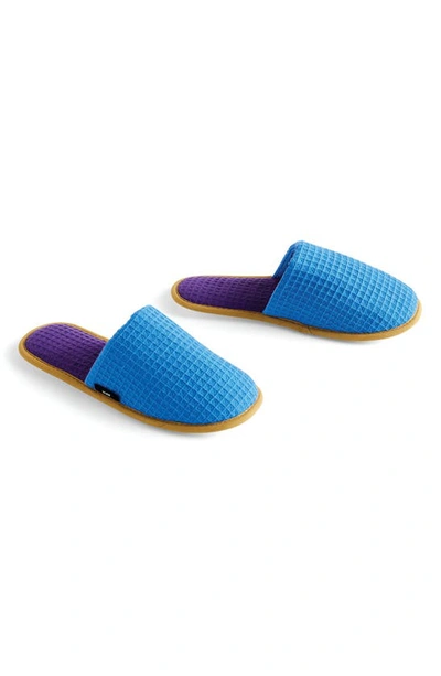 Hay Slippers In Blue
