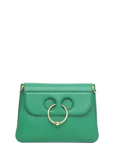 Jw Anderson Medium Pierce Shoulder Bag In Smeraldo