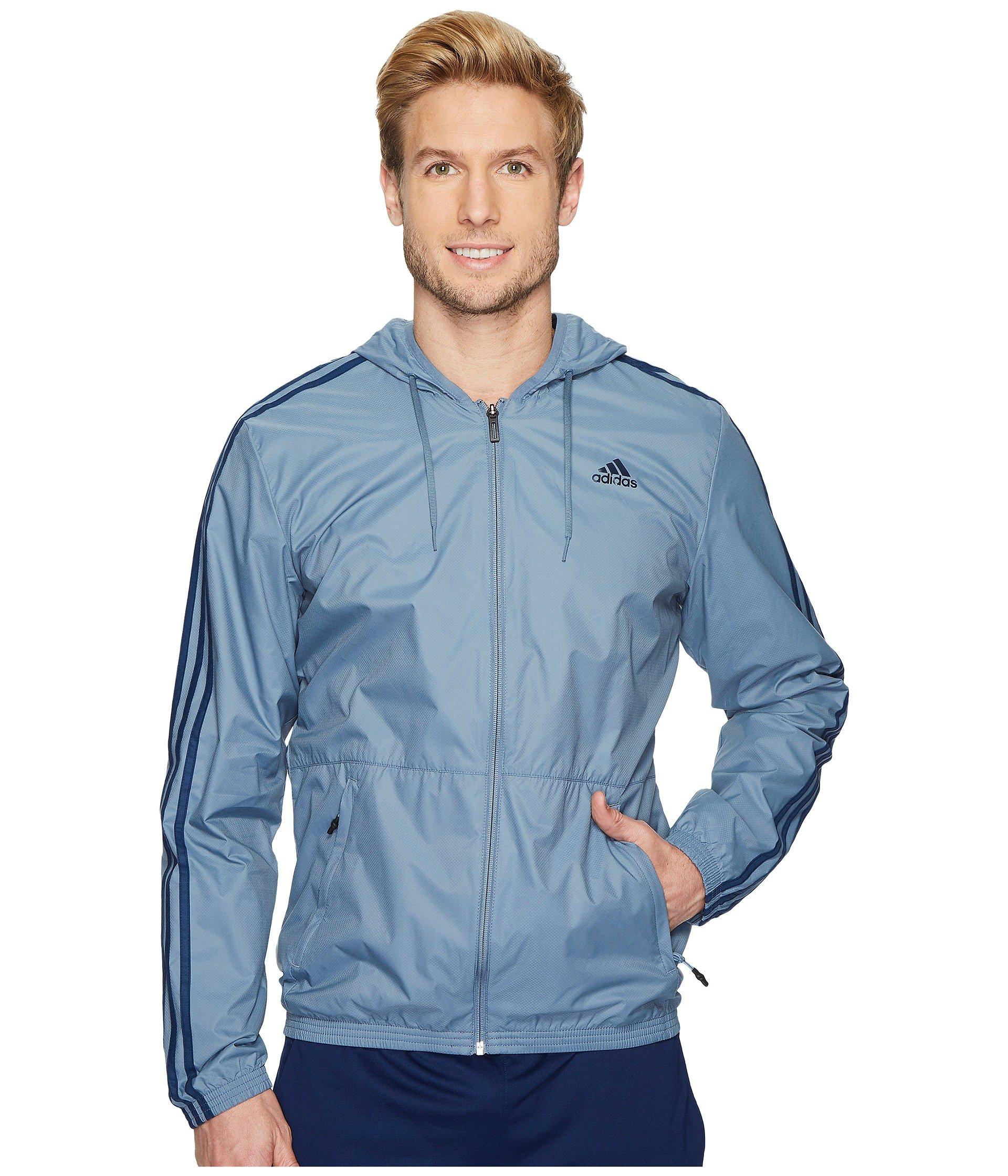 adidas men's essentials wind jacket