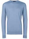 Prada Crew Neck Sweater - Blue