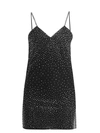 Ashish Crystal-embellished Tulle Mini Dress In Black