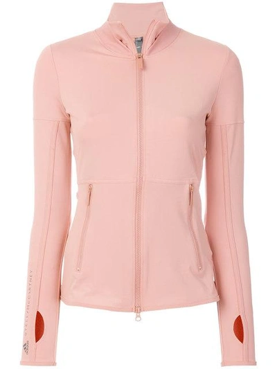 Adidas By Stella Mccartney Slim Fit Performance Jacket - Pink