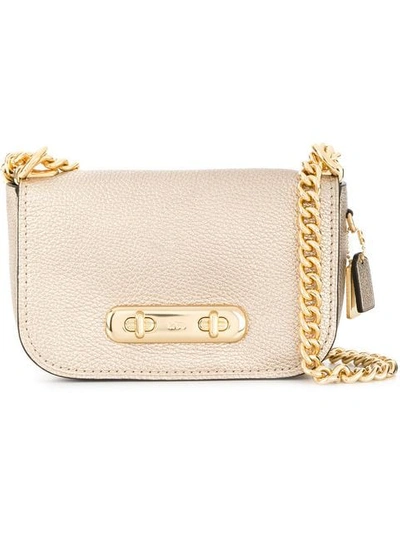 Coach Swagger 20 Shoulder Bag In Metallic