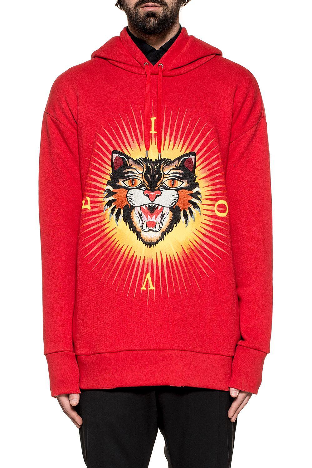 gucci red sweatshirt