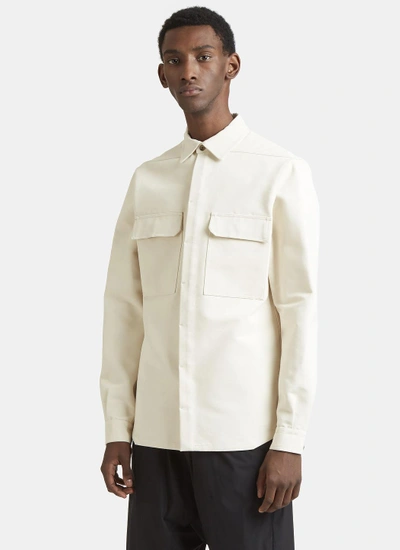 Rick owens sales work shirt