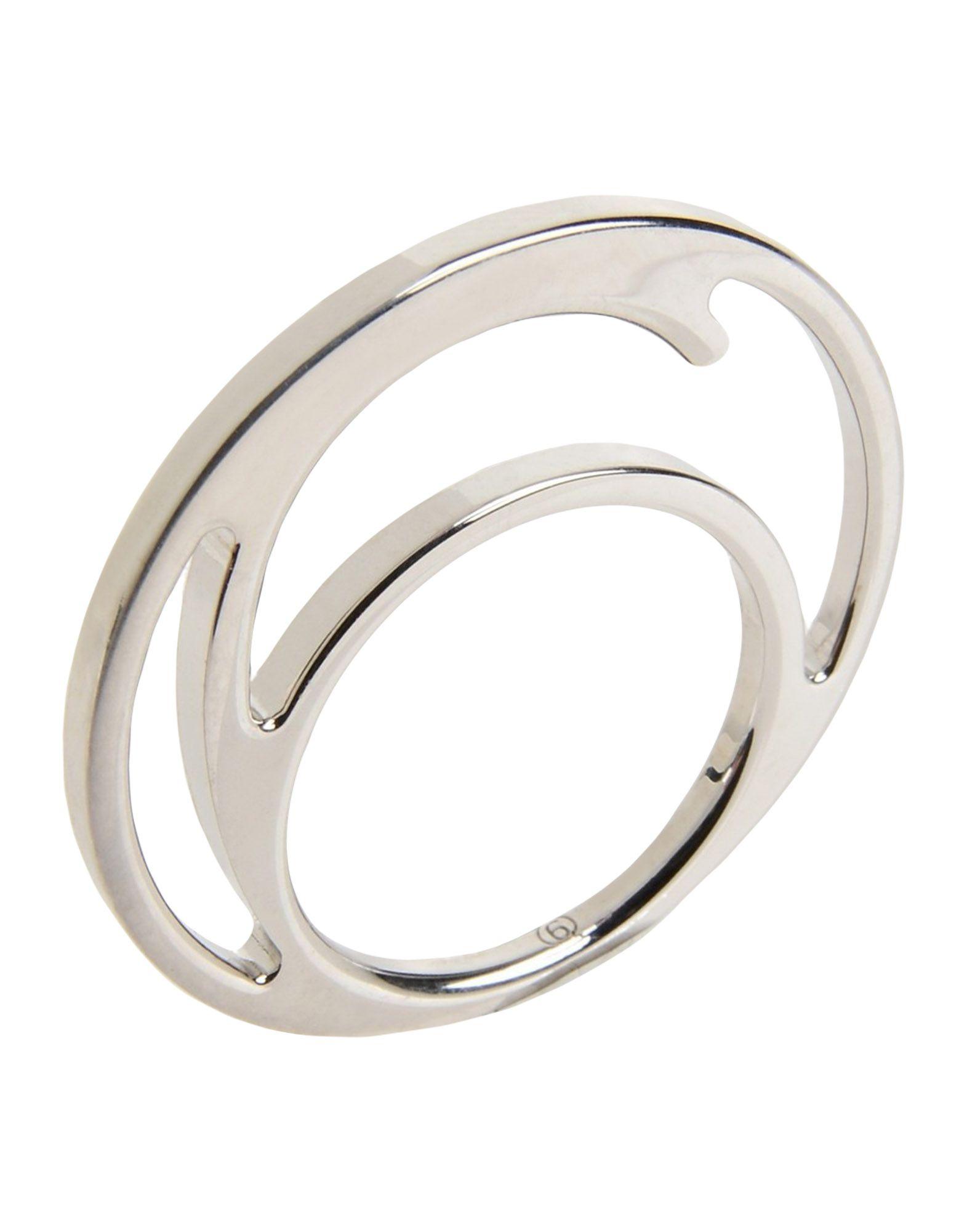 Mm6 Maison Margiela Ring In Silver | ModeSens