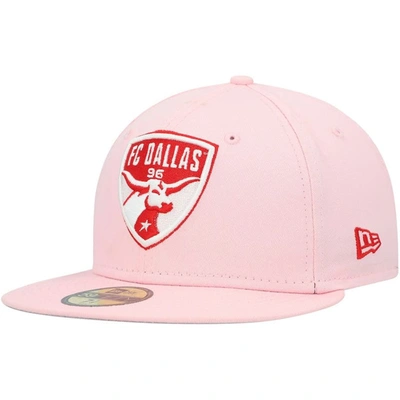 New Era Pink Fc Dallas Pastel Pack 59fifty Fitted Hat