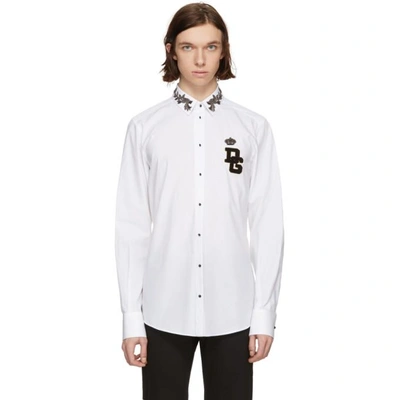 Dolce & Gabbana White Logo Shirt