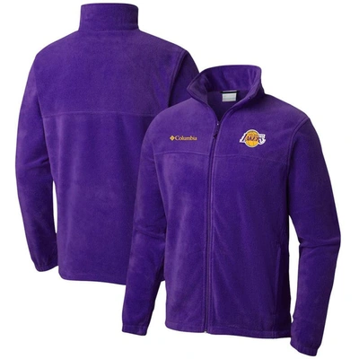 Columbia Purple Los Angeles Lakers Steens Mountain 2.0 Full-zip Jacket