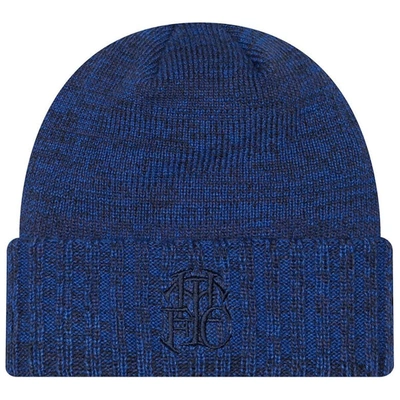 New Era Navy Tottenham Hotspur Logo Heritage Cuffed Knit Hat