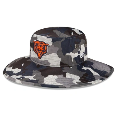 New Era Camo Chicago Bears 2022 Nfl Training Camp Official Mascot Panama Bucket Hat