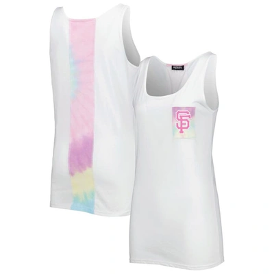 Refried Apparel White San Francisco Giants Tie-dye Tank Top