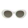 Acne Studios Mustang Oval Acetate Sunglasses