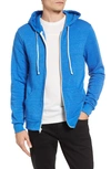 Alternative 'rocky' Trim Fit Hoodie In Eco True Pacific Blue