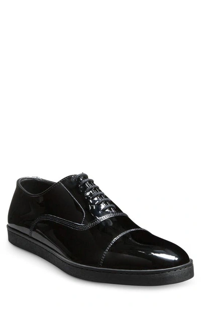 Allen Edmonds Park Oxford Dress Sneaker In Black Patent