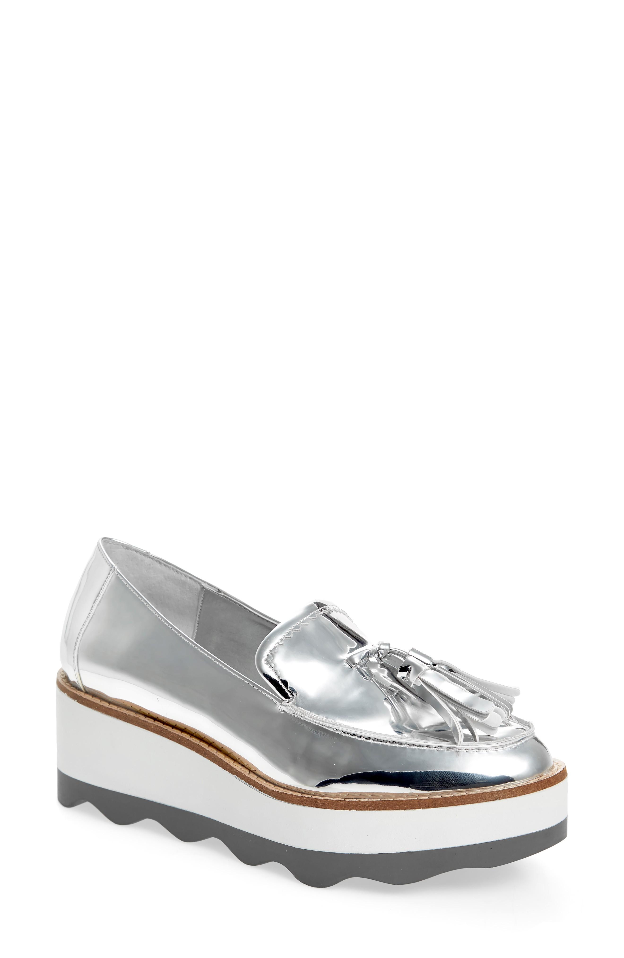 steve madden platform loafers