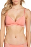 Calvin Klein Wireless Contour Bra In Bright Quartz