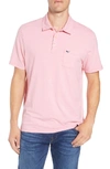 Vineyard Vines Solid Edgartown Classic Fit Polo Shirt In Jetty Red