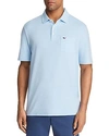 Vineyard Vines Solid Edgartown Classic Fit Polo Shirt In Ocean Breeze Blue