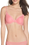 On Gossamer Underwire Convertible T-shirt Bra In Rose Bloom