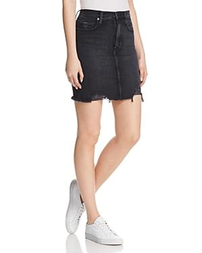 Nobody Siren Denim Skirt In Notion