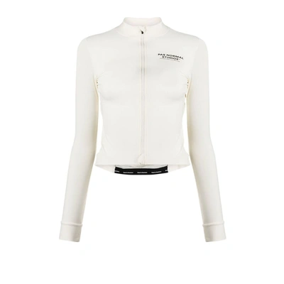 Pas Normal Studios Neutral Mechanism Cycling Jersey In White