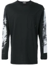 Stone Island Shadow Project Graphic Print Long Sleeve Top