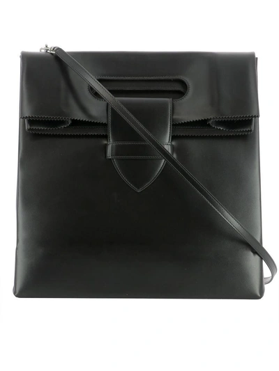 Golden Goose Black Leather Handle Bag