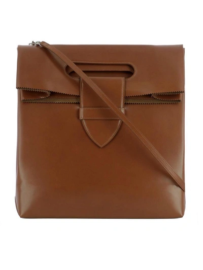 Golden Goose Brown Leather Handle Bag