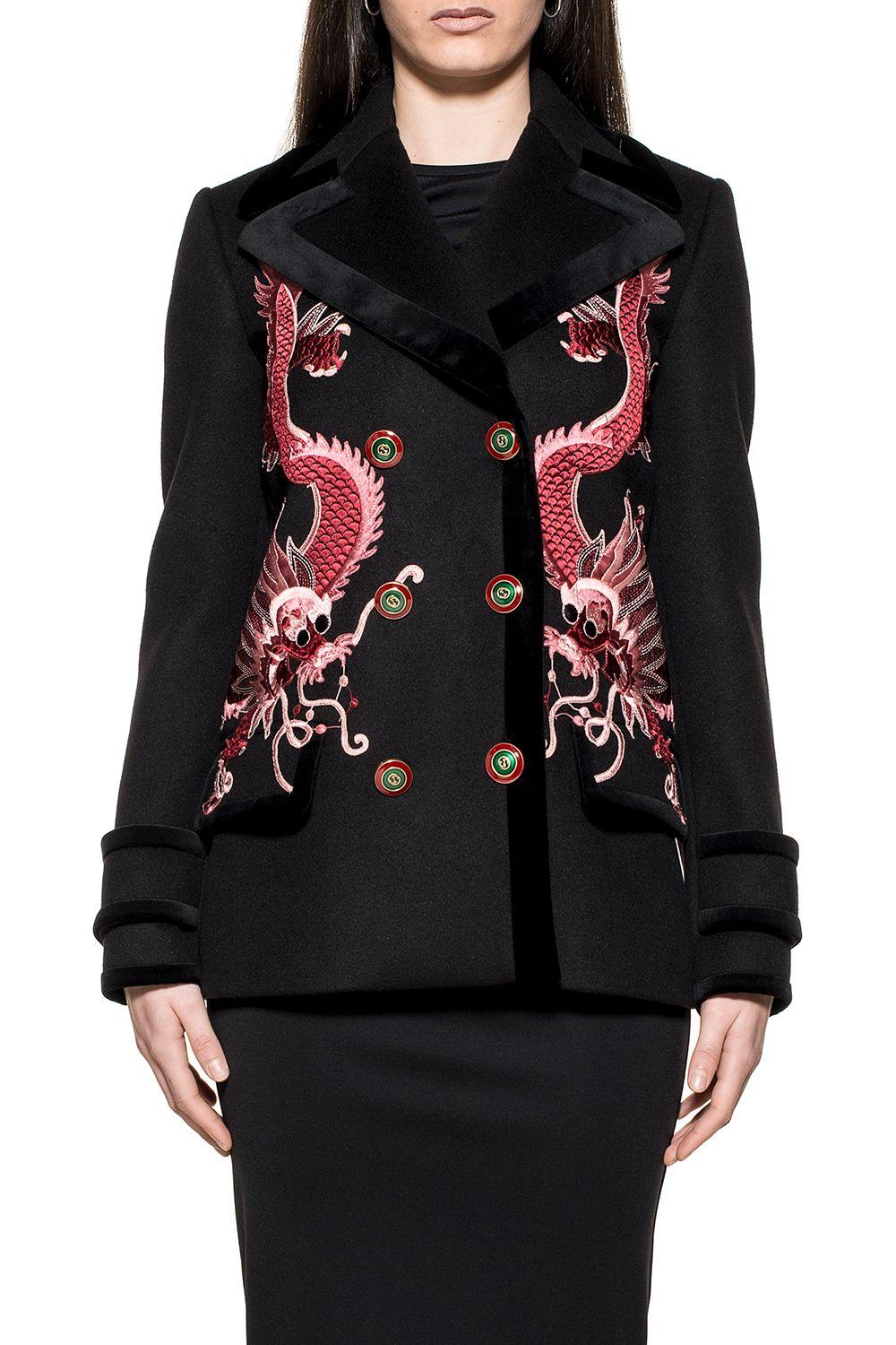 gucci dragon coat