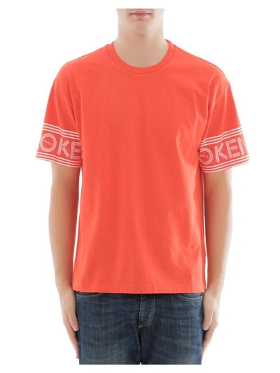 Kenzo Orange Cotton T-shirt