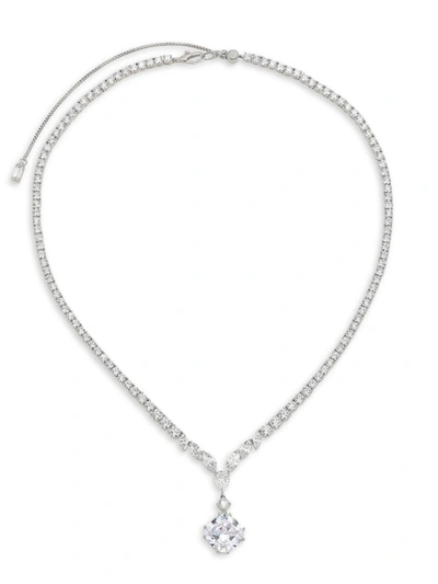 Adriana Orsini Saffron Sterling Silver & Cubic Zirconia Collar Necklace