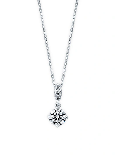 Hearts On Fire Aerial 18k White Gold & 0.27 Tcw Diamond Petite Drop Pendant Necklace