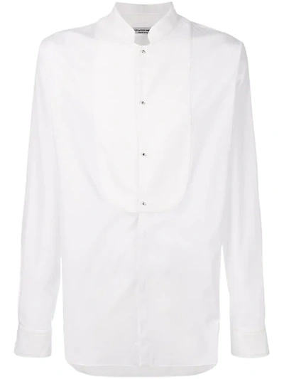 Alexander Mcqueen Bib Front Shirt - White