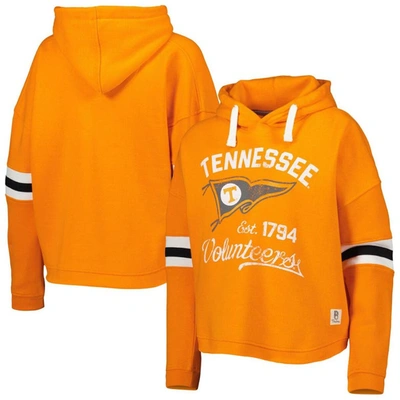 Pressbox Tennessee Orange Tennessee Volunteers Super Pennant Pullover Hoodie