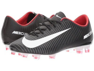 Nike Mercurial Veloce Iii Fg In Black/white/dark Grey/university Red |  ModeSens