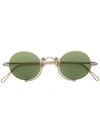Matsuda Oval Frame Sunglasses In Metallic