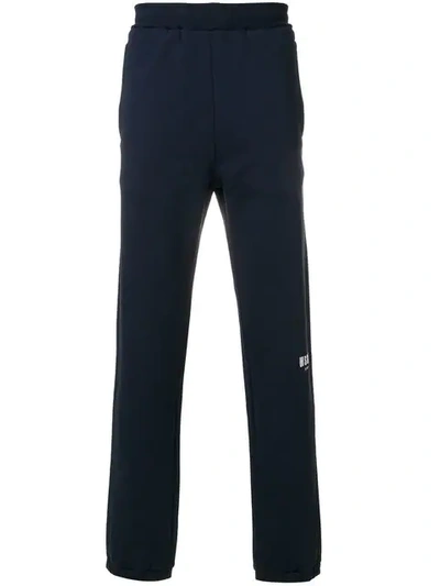 Msgm Classic Tracksuit Bottoms In Blue