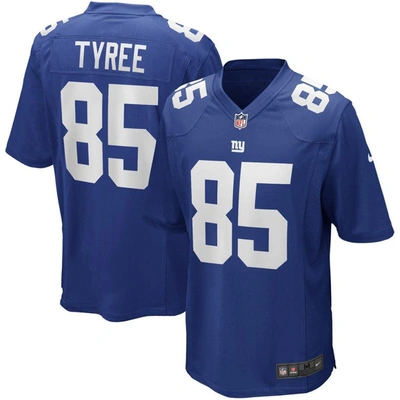 Nike David Tyree Royal New York Giants Game Retired Player Jersey
