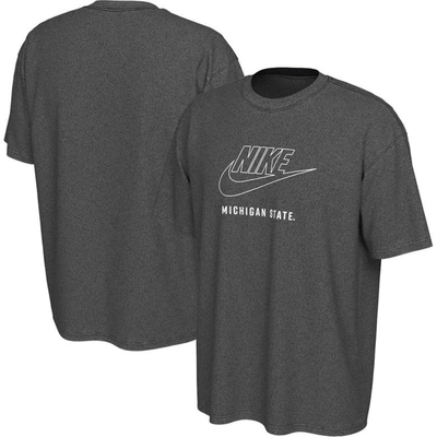 Nike Charcoal Michigan State Spartans Washed Max90 T-shirt